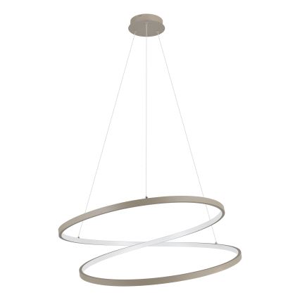 Eglo - LED Lestenec na vrvici LED/42W/230V 3000K bež