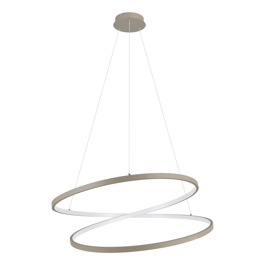 Eglo - LED Lestenec na vrvici LED/42W/230V 3000K bež