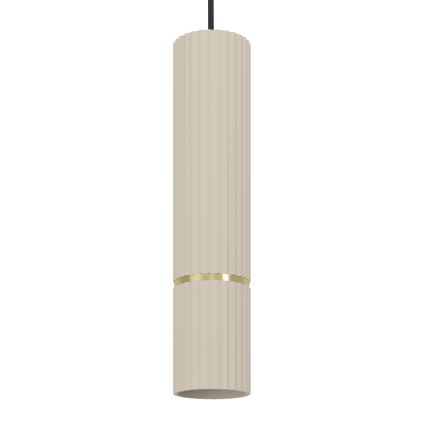 Eglo - LED Lestenec na vrvici 1xGU10/5W/230V 3000K bež