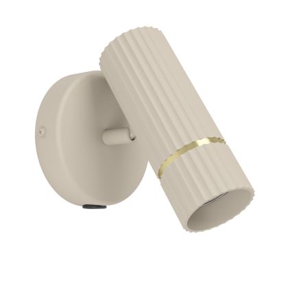 Eglo - LED Stenska svetilka 1xGU10/5W/230V 3000K bež