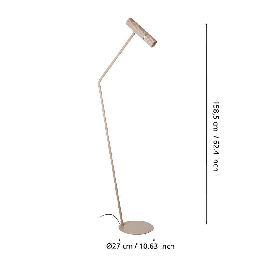 Eglo - LED Talna svetilka 1xGU10/5W/230V 3000K bež