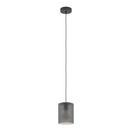 Eglo - Lestenec na vrvici 1xE27/40W/230V siva