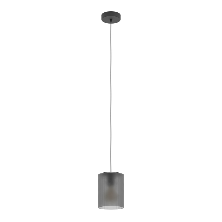 Eglo - Lestenec na vrvici 1xE27/40W/230V siva