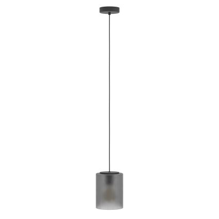 Eglo - Lestenec na vrvici 1xE27/40W/230V siva