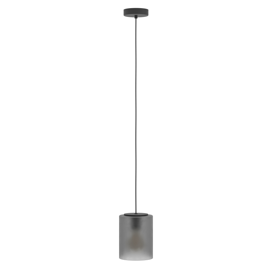 Eglo - Lestenec na vrvici 1xE27/40W/230V siva