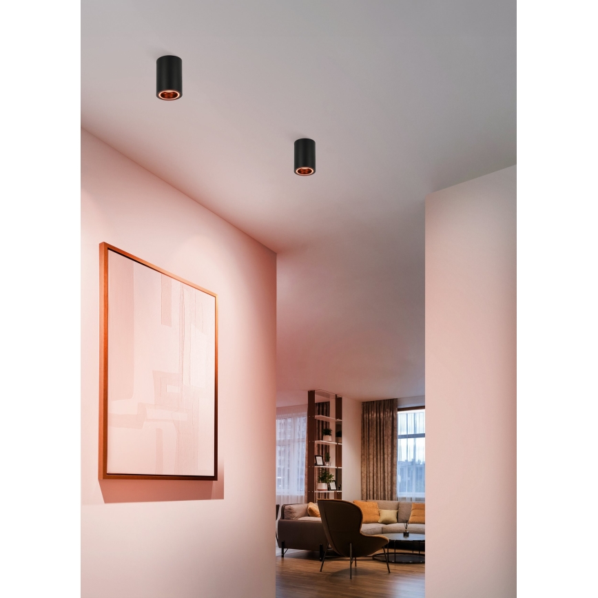 Eglo - LED RGBW Zatemnitveni reflektor LED/4,9W/230V 2700-6500K črna