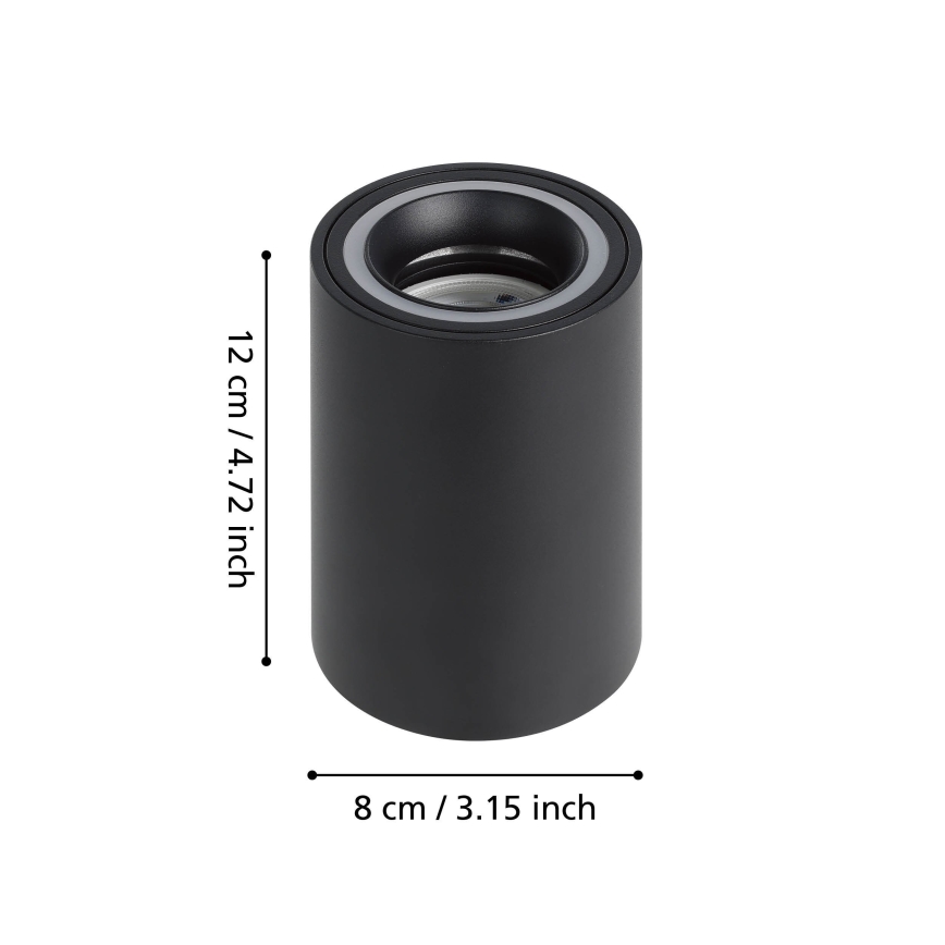 Eglo - LED RGBW Zatemnitveni reflektor LED/4,9W/230V 2700-6500K črna