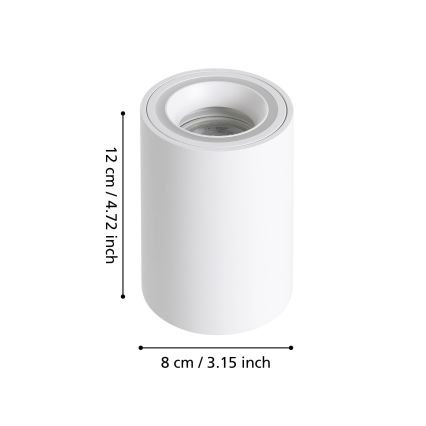 Eglo - LED RGBW Zatemnitveni reflektor LED/4,9W/230V 2700-6500K bela