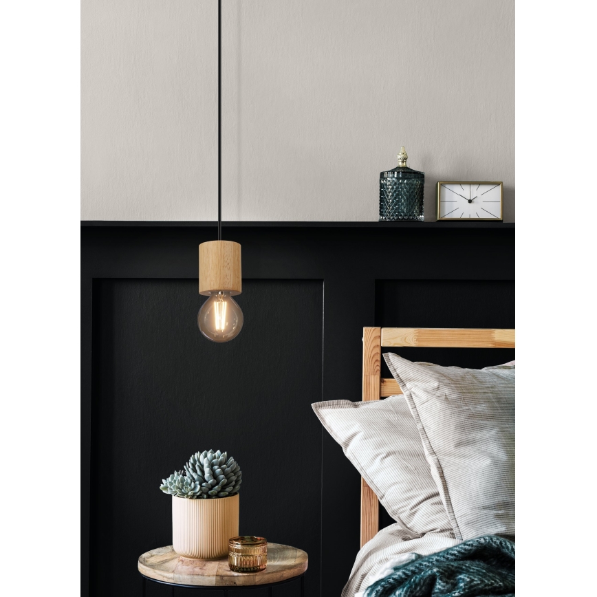 Eglo - Lestenec na vrvici 1xE27/28W/230V - FSC certifikat