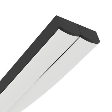 Eglo - LED Lestenec na vrvici LED/20W/230V 4000K črna