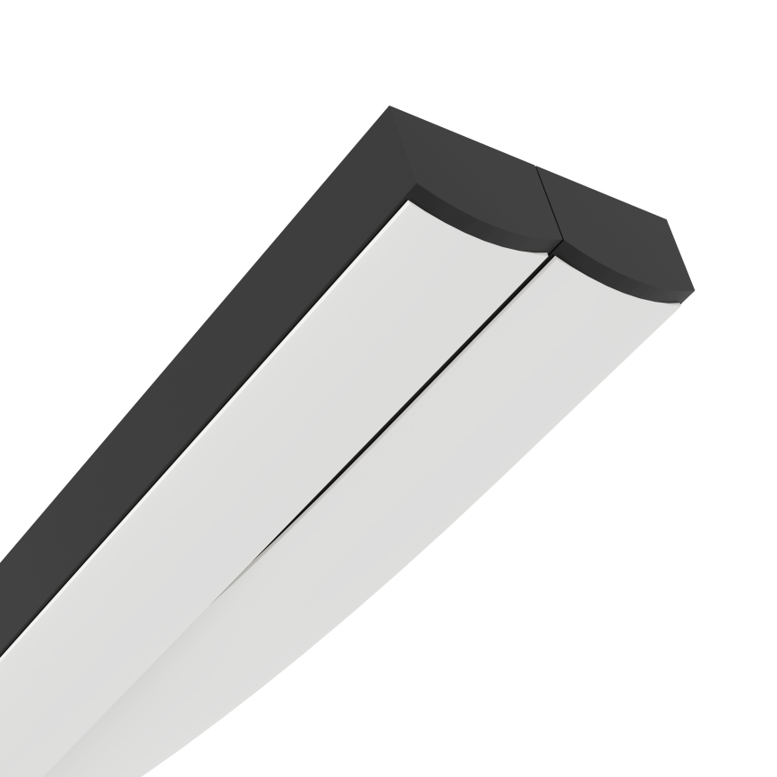 Eglo - LED Lestenec na vrvici LED/20W/230V 4000K črna