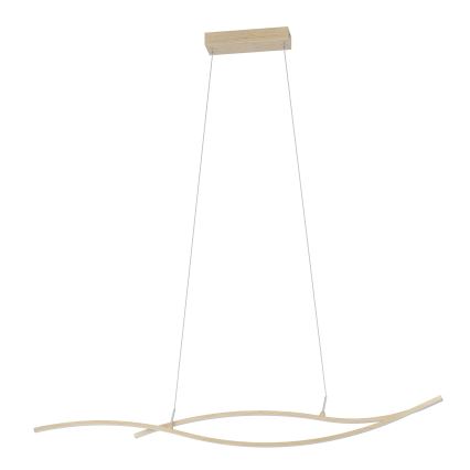 Eglo - LED Lestenec na vrvici LED/20W/230V 4000K bež