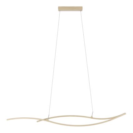 Eglo - LED Lestenec na vrvici LED/20W/230V 4000K bež