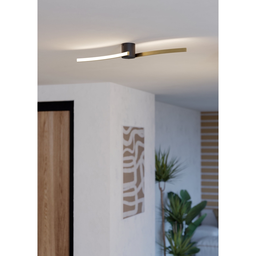Eglo - LED Stropna svetilka LED/12W/230V 4000K zlata