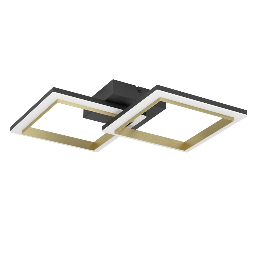 Eglo - LED Zatemnitvena stropna svetilka LED/18,4W/230V 4000K črna/zlata