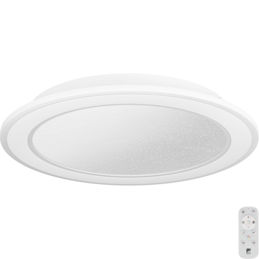Eglo - LED Zatemnitvena stropna svetilka LED/20W/230V 2700-6500K bela + Daljinski upravljalnik