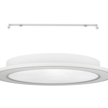 Eglo - LED Zatemnitvena stropna svetilka LED/20W/230V 2700-6500K bela + Daljinski upravljalnik