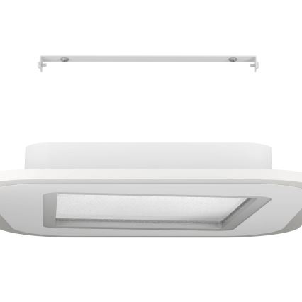 Eglo - LED Zatemnitvena stropna svetilka LED/20W/230V 2700-6500K bela + Daljinski upravljalnik