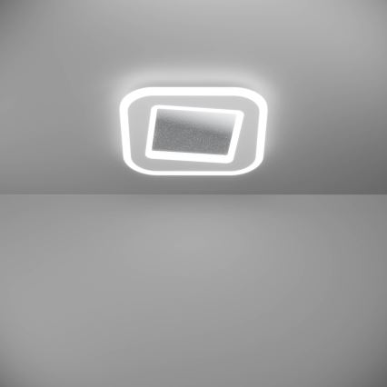 Eglo - LED Zatemnitvena stropna svetilka LED/20W/230V 2700-6500K bela + Daljinski upravljalnik