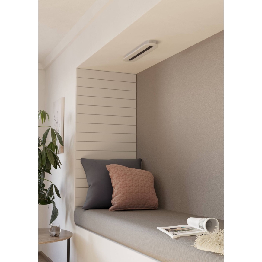 Eglo - LED Zatemnitvena stropna svetilka LED/20W/230V 2700-6500K bela + Daljinski upravljalnik