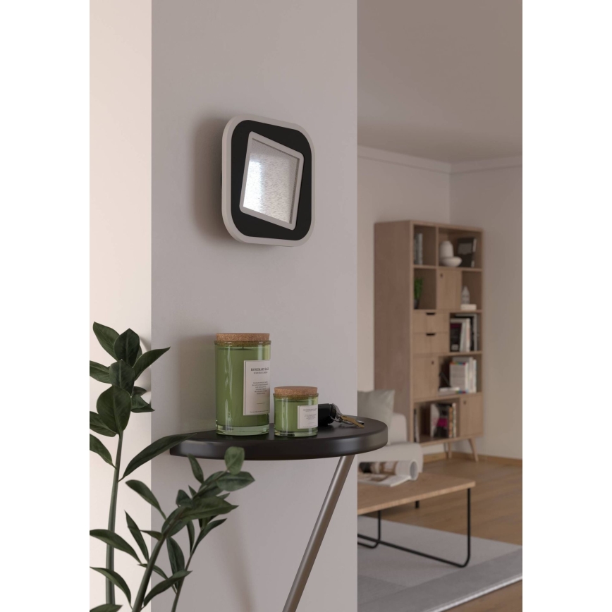 Eglo - LED Stenska svetilka LED/12W/230V 4000K črna