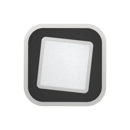 Eglo - LED Zatemnitvena stropna svetilka LED/20W/230V 2700-6500K črna + Daljinski upravljalnik