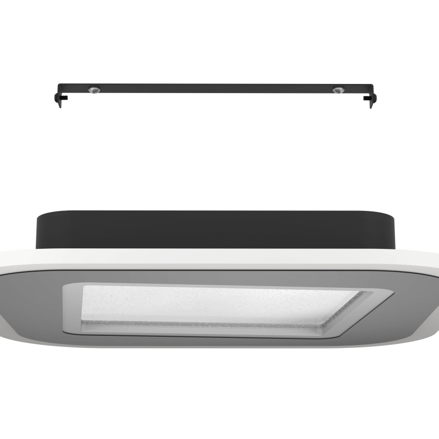 Eglo - LED Zatemnitvena stropna svetilka LED/20W/230V 2700-6500K črna + Daljinski upravljalnik