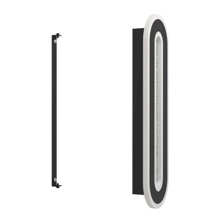 Eglo - LED Stenska svetilka LED/12W/230V 4000K črna