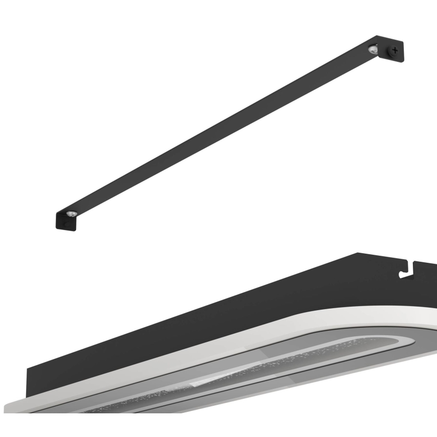 Eglo - LED Zatemnitvena stropna svetilka LED/20W/230V 2700-6500K črna + Daljinski upravljalnik