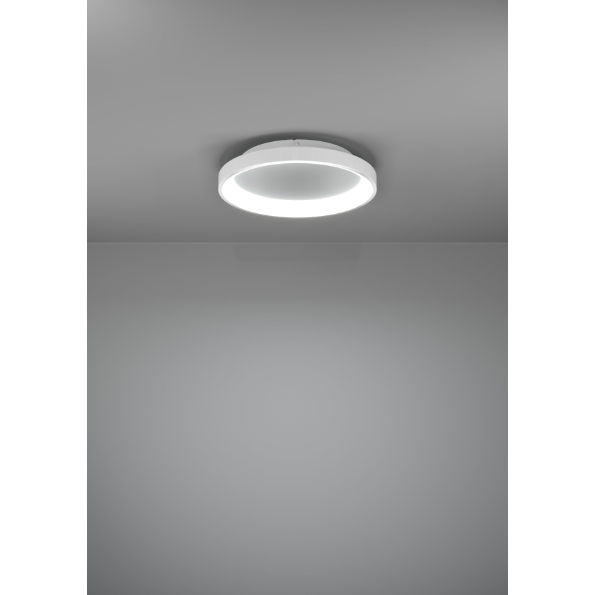 Eglo - LED Zatemnitvena stropna svetilka LED/12W/230V 2700-6500K bela + Daljinski upravljalnik