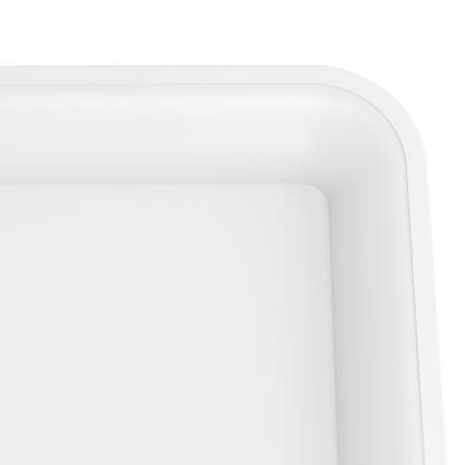 Eglo - LED Zatemnitvena stropna svetilka LORETELLO LED/12W/230V bela + Daljinski upravljalnik
