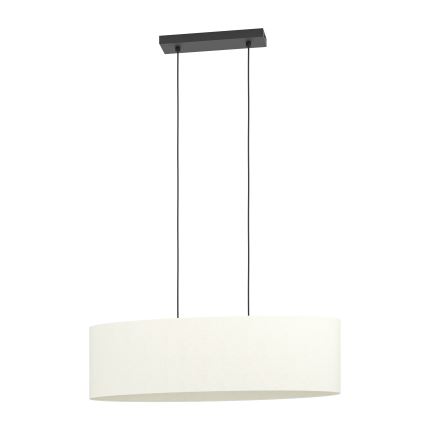 Eglo - Lestenec na vrvici 2xE27/60W/230V bela