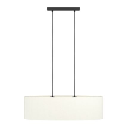 Eglo - Lestenec na vrvici 2xE27/60W/230V bela