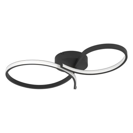 Eglo - LED Stropna svetilka LED/21W/230V 3000K črna