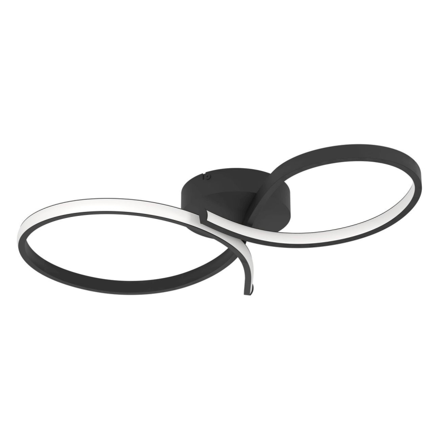 Eglo - LED Stropna svetilka LED/21W/230V 3000K črna