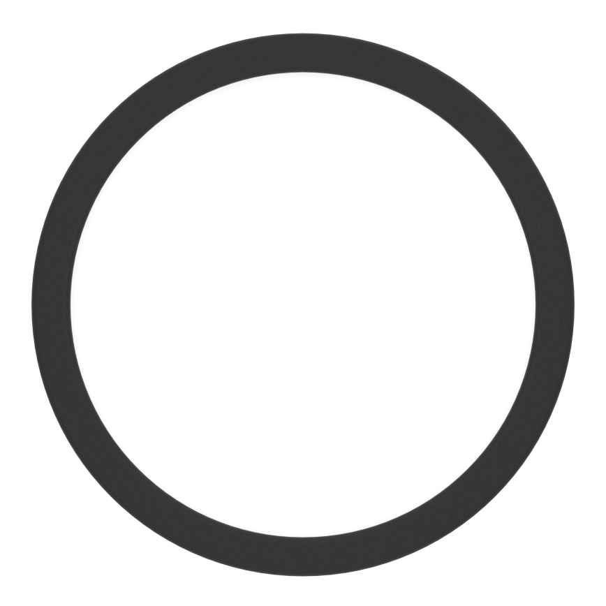 Eglo - LED stropna svetilka FUEVA LED/11,5W/230V 2700/4000/6500K premer 21,1 cm črna