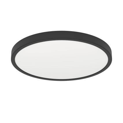 Eglo - LED stropna svetilka LED/17W/230V 2700/4000/6500K premer 38,9 cm črna