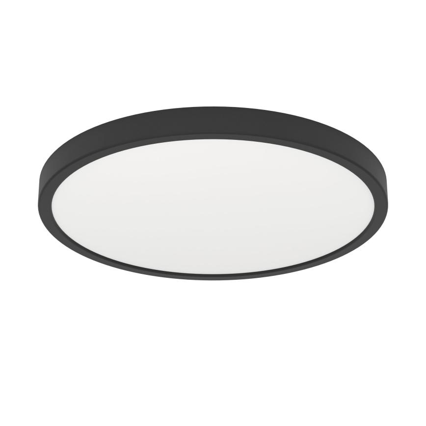 Eglo - LED stropna svetilka LED/17W/230V 2700/4000/6500K premer 38,9 cm črna