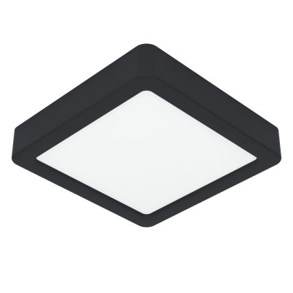 Eglo - LED stropna svetilka LED/7W/230V 2700/4000/6500K 15x15cm črna