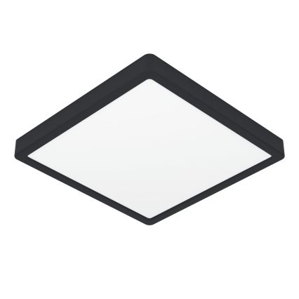 Eglo - stropna LED svetilka LED/13W/230V 2700/4000/6500K 29x29cm črna