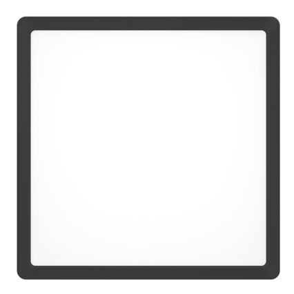 Eglo - stropna LED svetilka LED/13W/230V 2700/4000/6500K 29x29cm črna