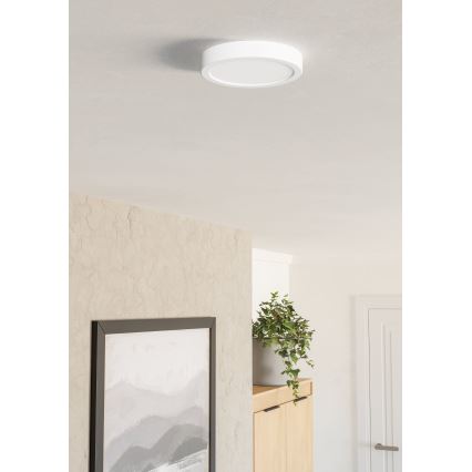 Eglo - LED stropna svetilka LED/7,5W/230V 2700/4000/6500K Ø 16,6 cm bela