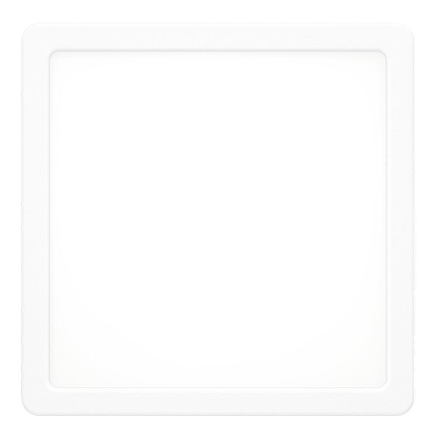 Eglo - LED stropno svetilo LED/10,5W/230V 2700/4000/6500K 22x22 cm belo