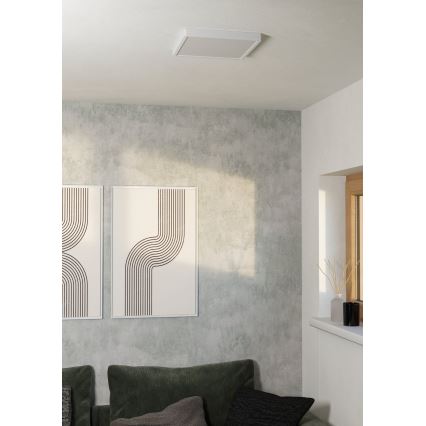 Eglo - LED stropna svetilka LED/13W/230V 2700/4000/6500K 29x29 cm bela