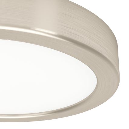 Eglo - LED stropna svetilka LED/7,5W/230V 2700/4000/6500K, premer 16,6 cm, mat krom