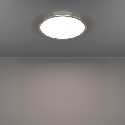 Eglo - LED stropna svetilka LED/14,2W/230V 2700/4000/6500K Ø 27,8 cm matni krom
