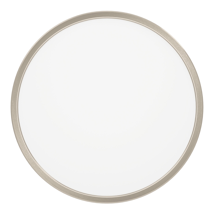 Eglo - LED stropna svetilka LED/17W/230V 2700/4000/6500K premer 38,9 cm matni krom