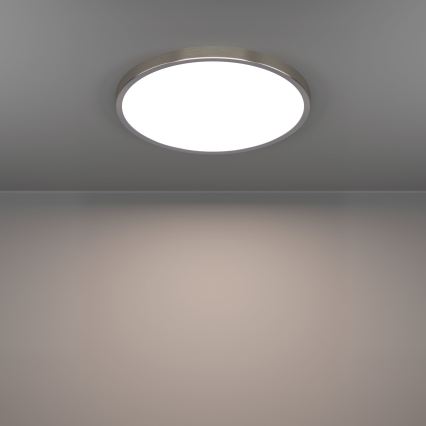 Eglo - LED stropna svetilka LED/17W/230V 2700/4000/6500K premer 38,9 cm matni krom