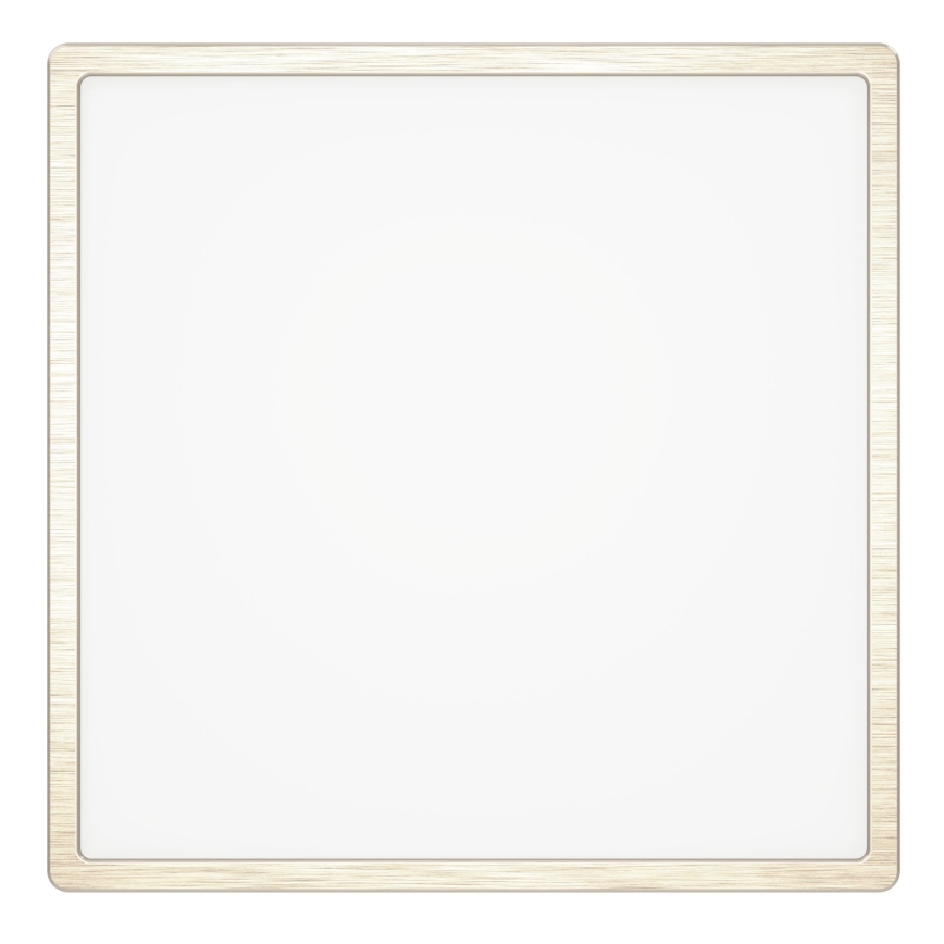 Eglo - LED stropna svetilka LED/13W/230V 2700/4000/6500K 29x29 cm matni krom