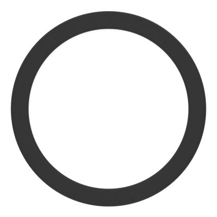 Eglo - LED kopalniška stropna svetilka LED/7,5W/230V premer 16,6 cm IP44 črna